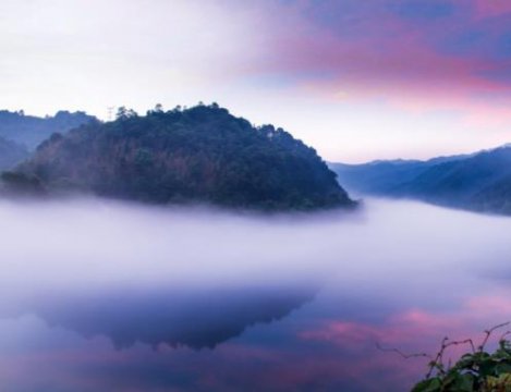 若隐若现若有若无的风景图片