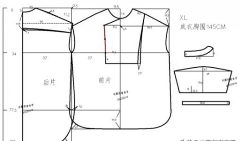 50岁连衣裙裁剪图，50岁至60岁连衣裙裁剪图